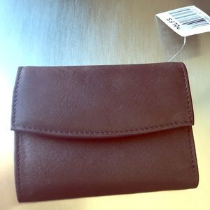 NWT ROLFS Small Leather Wallet